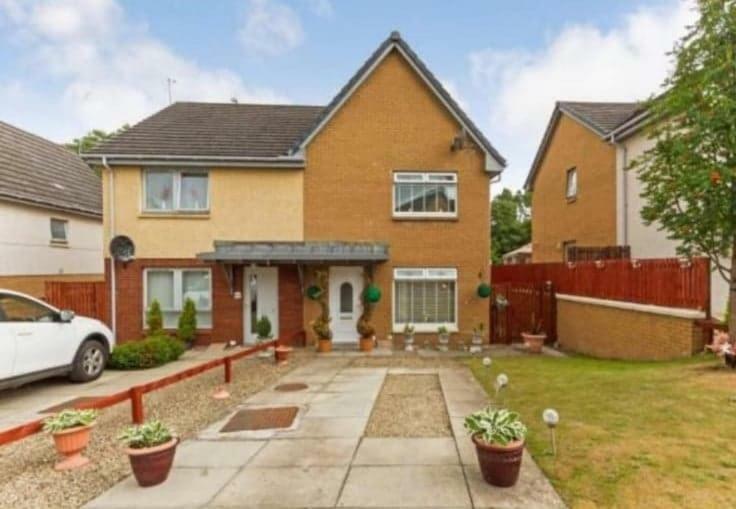 Silverburn New House With Free Parking And Nice Garden 格拉斯哥 外观 照片